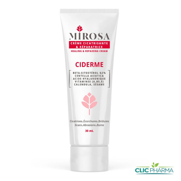MIROSA CIDERME CREME CICATRISANTE ET REPARATRICE 30ML