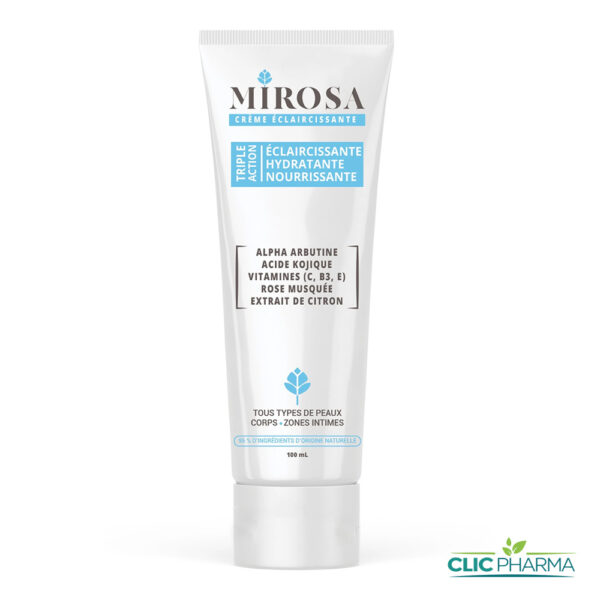 MIROSA CREME ECLAIRCISSANTE TRIPLE ACTION 100ML