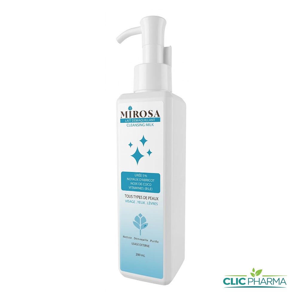 MIROSA LAIT DEMAQUILLANT 200ML