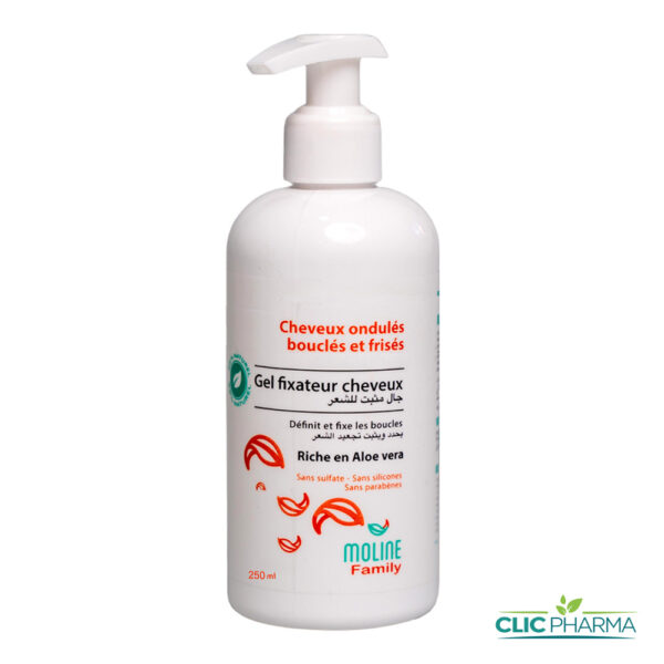 MOLINE GEL FIXATEUR CHEVEUX 250ML