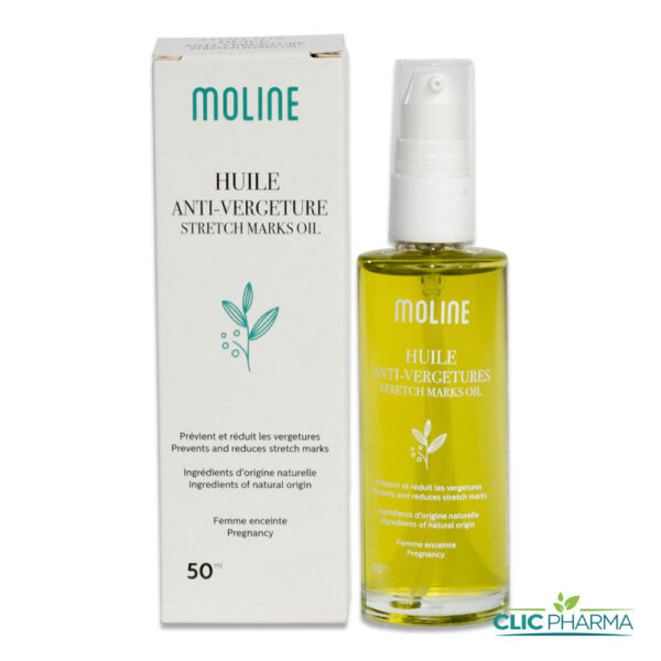 MOLINE HUILE ANTI-VERGETURES 50ML