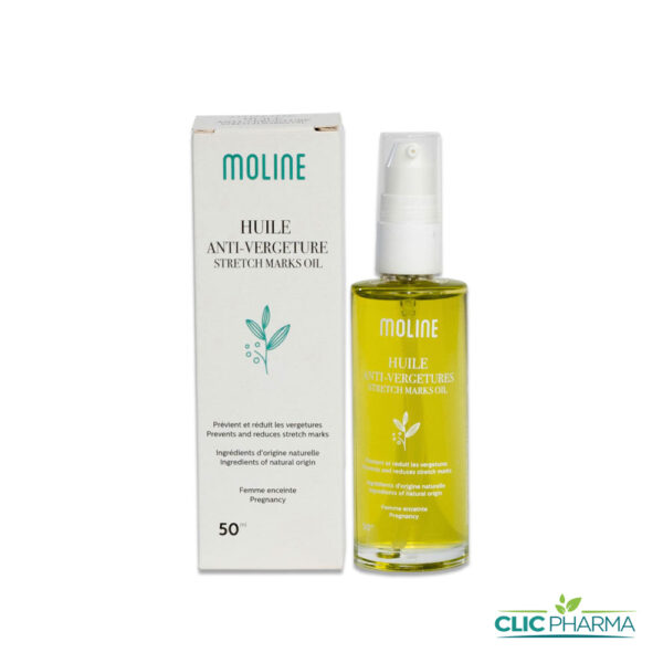 MOLINE HUILE ANTI-VERGETURES 50ML