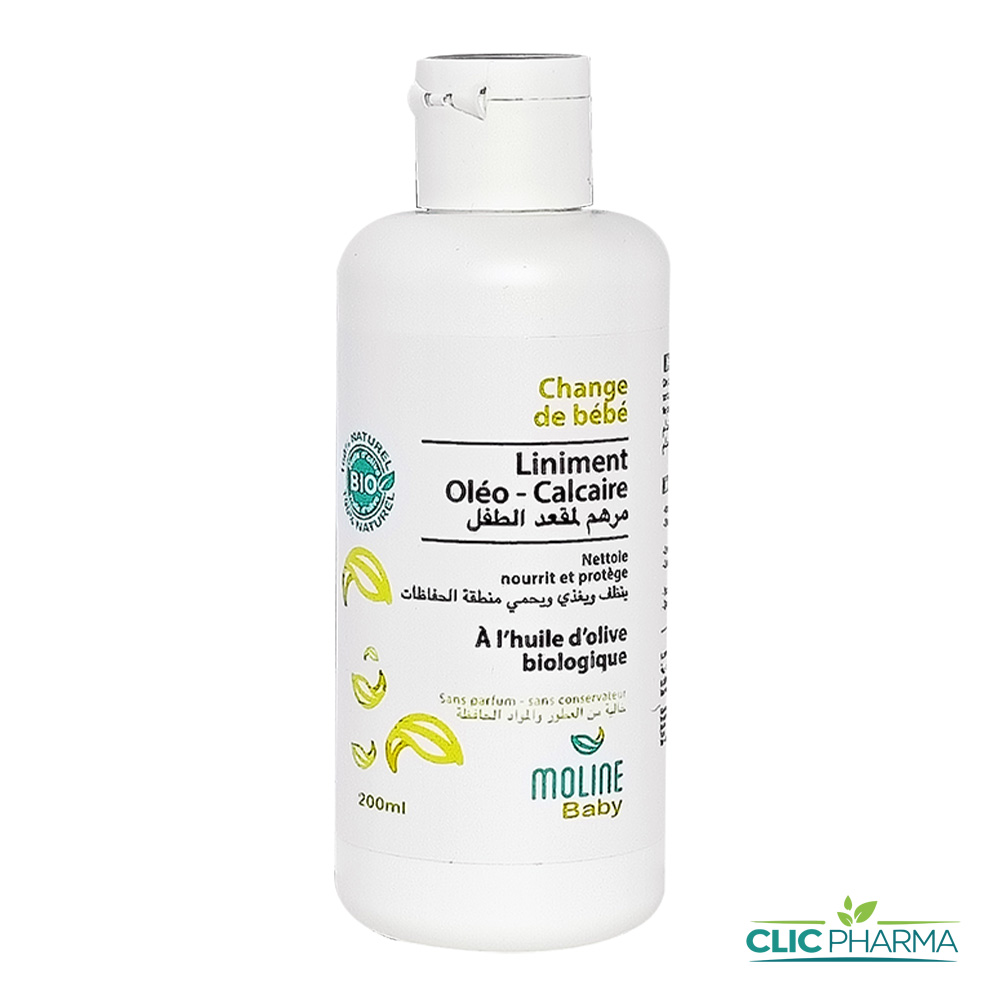 MOLINE LINIMENT OLEO-CALCAIRE 200ML