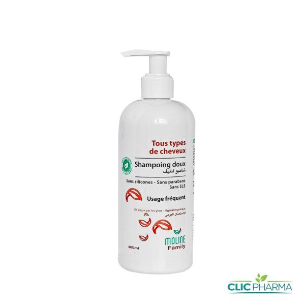 MOLINE SHAMPOING DOUX BIO 400ML