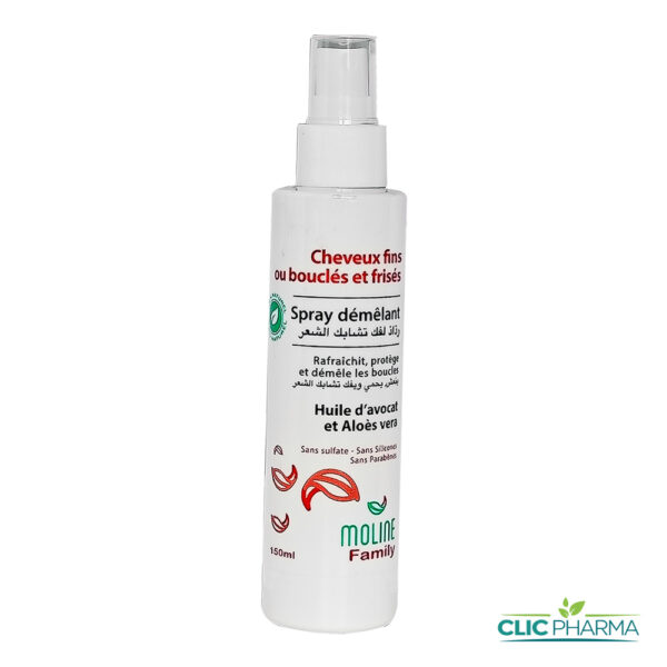 MOLINE SPRAY DEMELANT HYDRATANT 150ML