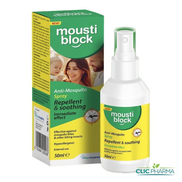 MOUSTIBLOCK SPRAY ANTI-MOUSTIQUE 50ML