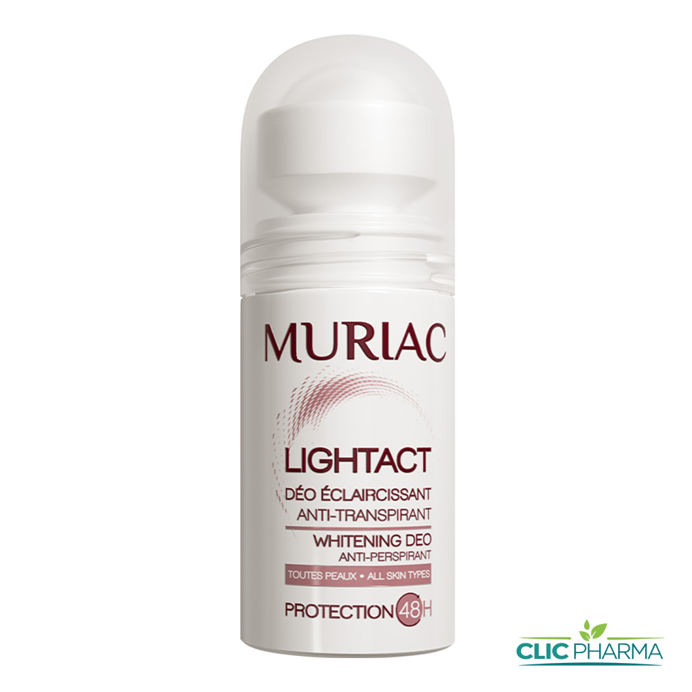 MURIAC LIGHTACT DEODORANT ECLAIRCISSANT ANTI-TRANSPIRANT ROLL-ON 50ML