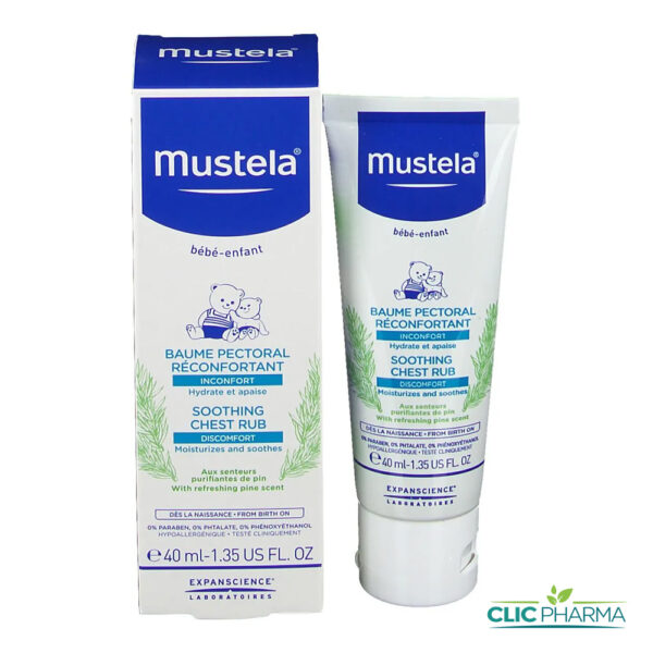 MUSTELA BAUME PECTORAL RECONFORTANT 40ML