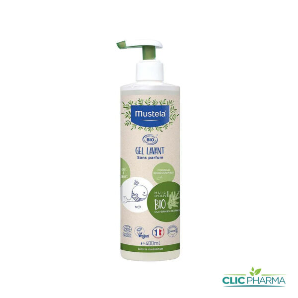 MUSTELA BIO GEL LAVANT 400ML