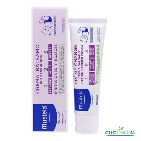 MUSTELA CREME DE CHANGE 1.2.3 100ML