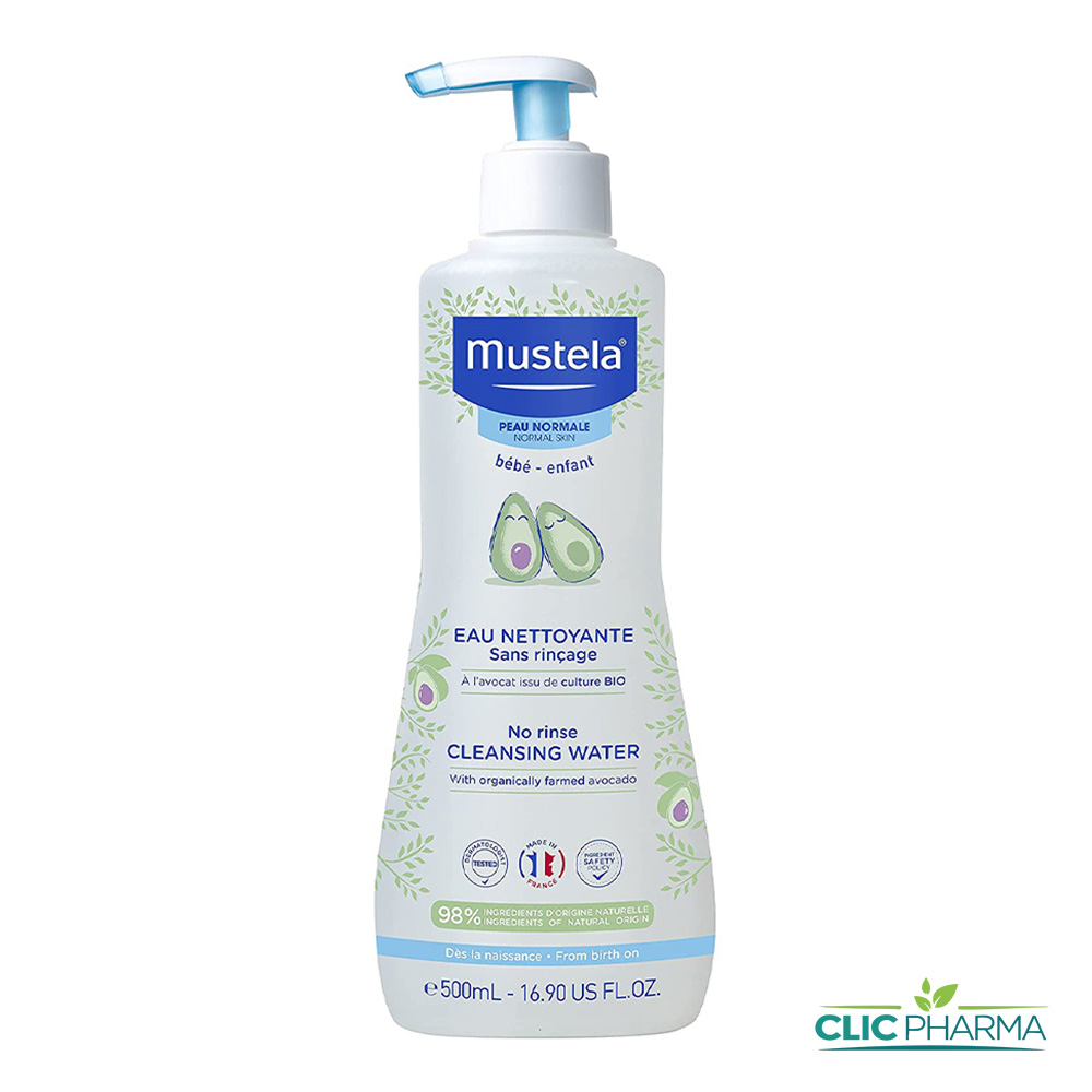 MUSTELA EAU NETT SANS RINCAGE VIS SIEGE 500ML