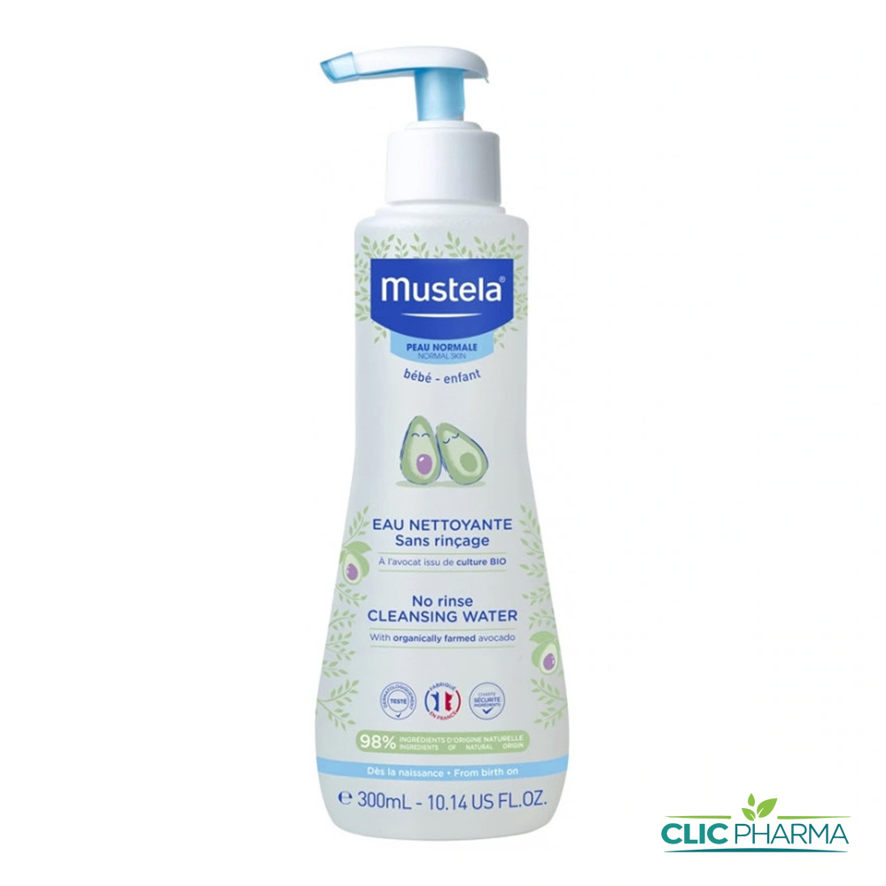 MUSTELA EAU NETT SANS RINCAGE VISAGE + SIEGE 300ML
