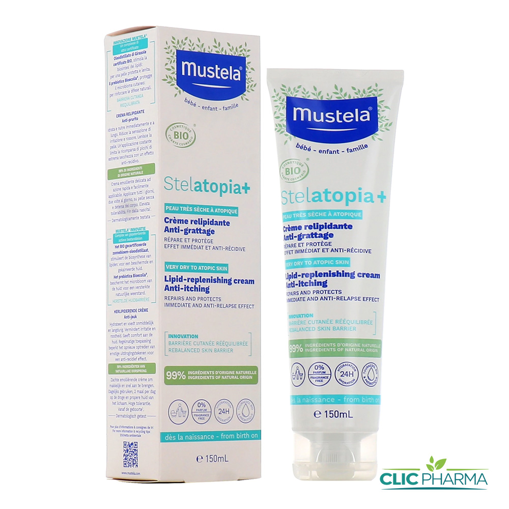 MUSTELA STELATOPIA+ CREME RELIPIDANTE ANTI-GRATTAGE 150ML
