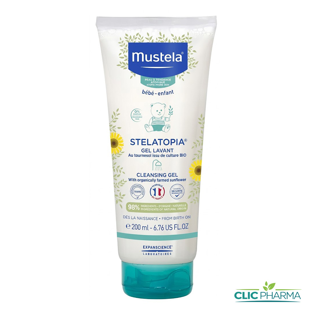 MUSTELA STELATOPIA GEL LAVANT 200ML