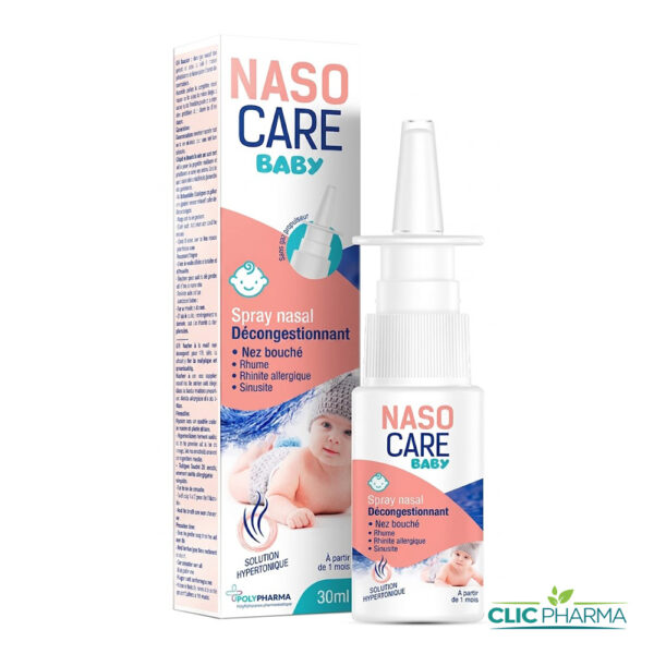 NASOCARE SPRAY NASAL HYERTONIQUE BEBE 1M+ 30ML
