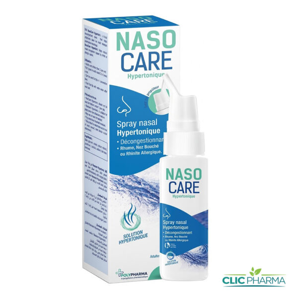 NASOCARE SPRAY NASAL HYERTONIQUE ENFANT 3ANS+ ADULTE 75ML