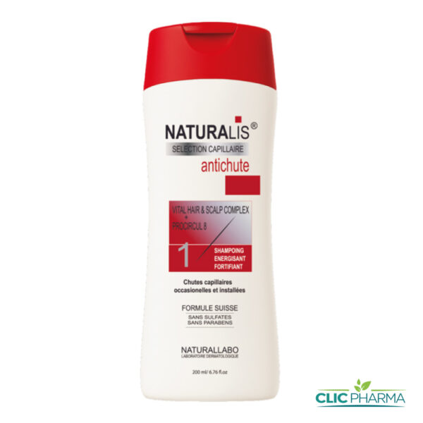 NATURALIS SHAMPOOING ENERGISANT FORTIFIANT ANTI-CHUTE 200ML