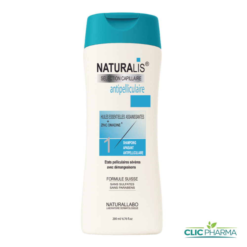 NATURALIS SHAMP ANTIPELLICULAIRE 200ML