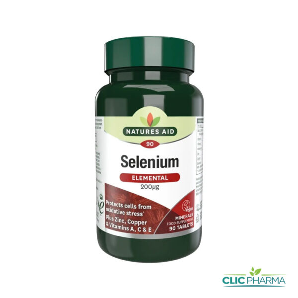 NATURES AID SELENIUM (90 GÉLULES)