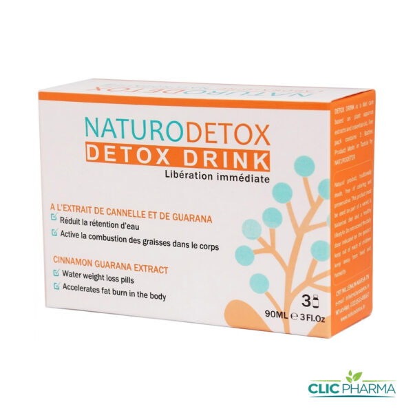NATURODETOX DETOX DRINK (3 FLACONS DE 30ml)