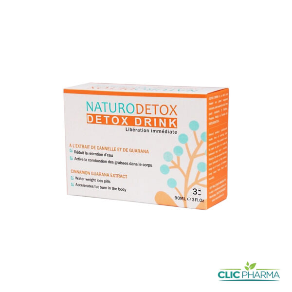 NATURODETOX DETOX DRINK (3 FLACONS DE 30ml)