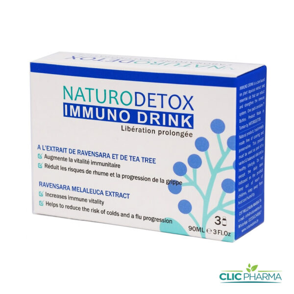 NATURODETOX IMMUNO DRINK (3 FLACONS DE 30ml)