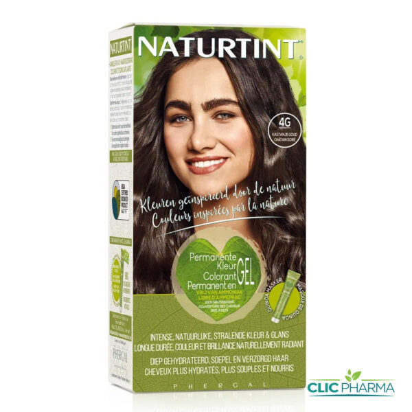 NATURTINT COLORATION PERMANENTE 4G CHATAIN DORÉ 170ML
