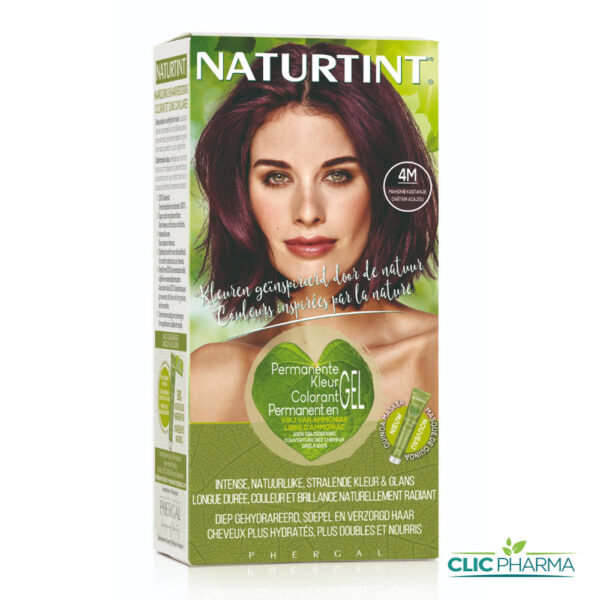 NATURTINT COLORATION PERMANENTE 4M CHATAIN ACAJOU 170ML
