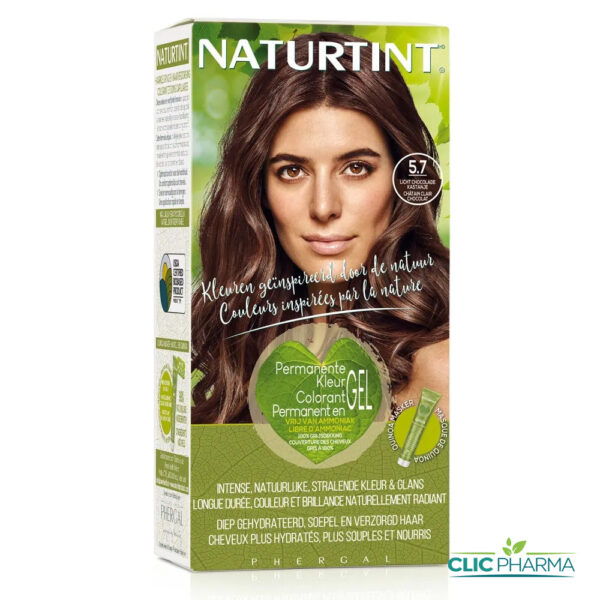 NATURTINT COLORATION PERMANENTE 5.7 CHOCOLAT INTENSE 170ML