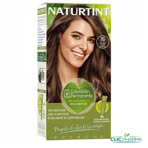 NATURTINT COLORATION PERMANENTE 5G CHATAIN CLAIR DORÉ 170ML