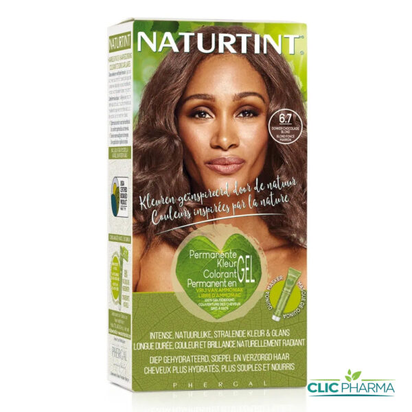 NATURTINT COLORATION PERMANENTE 6.7 CHOCOLAT CLAIR 170ML