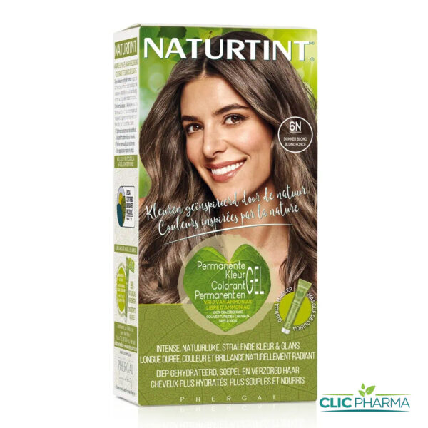NATURTINT COLORATION PERMANENTE 6N BLOND FONCÉ 170ML