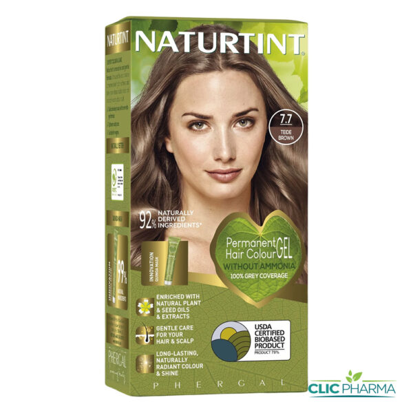 NATURTINT COLORATION PERMANENTE 7.7 BLOND MOYEN 170 ML