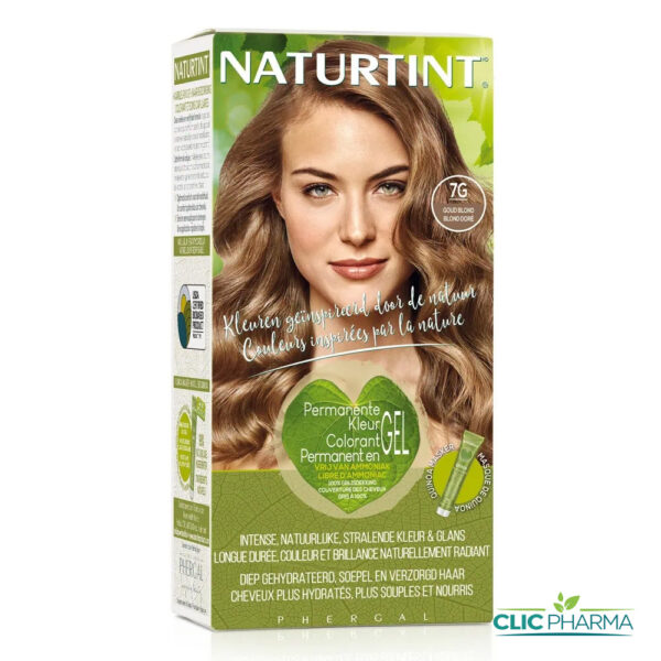 NATURTINT COLORATION PERMANENTE 7G BLOND DORÉ 170ML