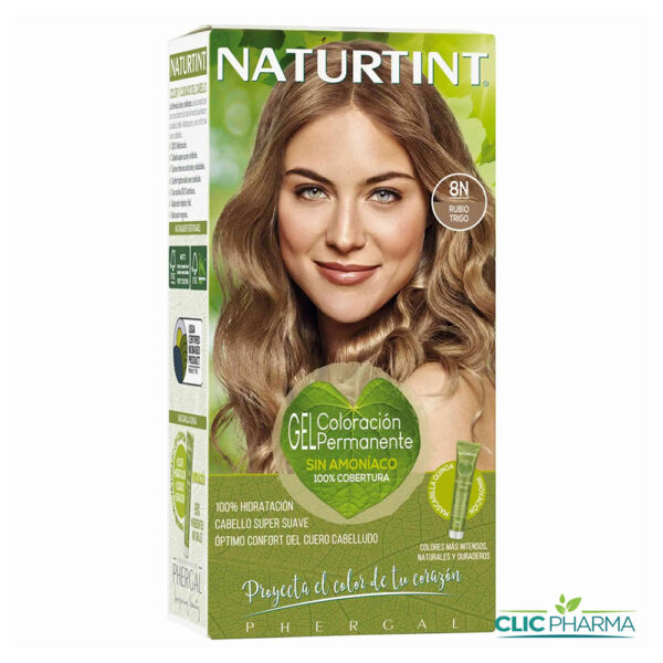 NATURTINT COLORATION PERMANENTE 8N BLÉ BLONDE 170ML