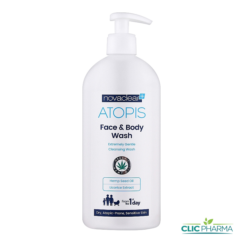 NOVACLEAR ATOPIS GEL NETT VISAGE CORPS P S 500ML