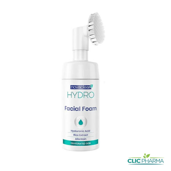 NOVACLEAR PLUS HYDRO MOUSSE NETTOYANTE + BROSSE SILICONE 100ML
