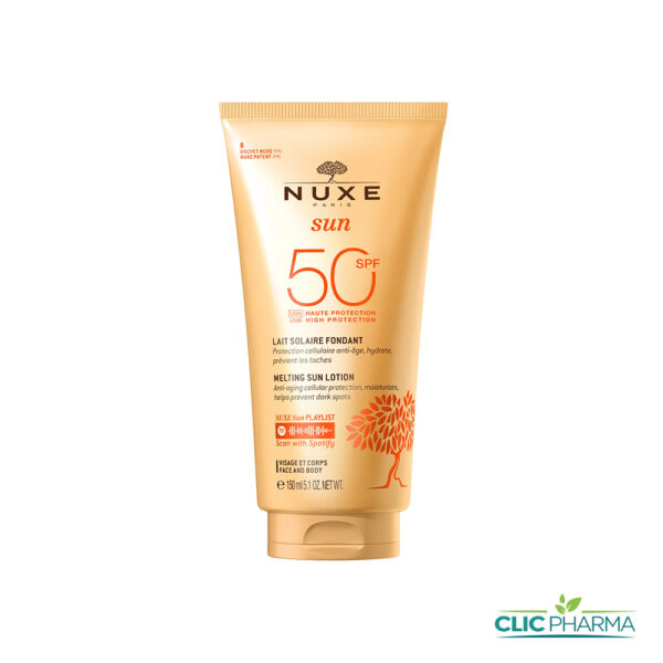 NUXE SUN LAIT SOLAIRE FONDANT SPF50 150 ML