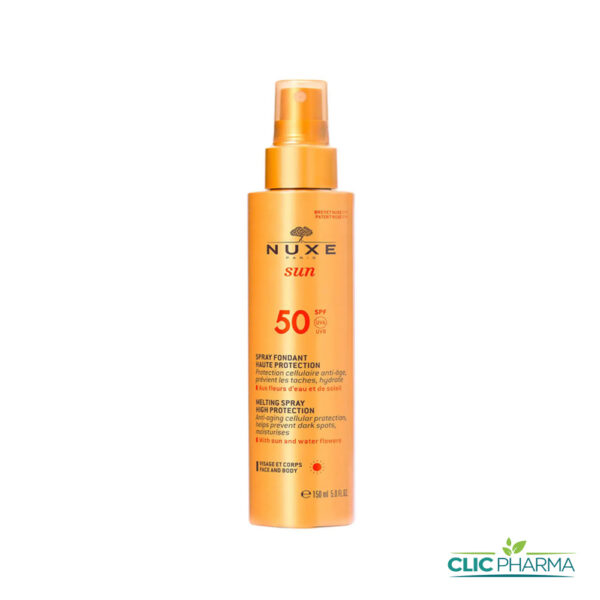 NUXE SUN SPRAY SOLAIRE VISAGE & CORPS SPF50 150ML