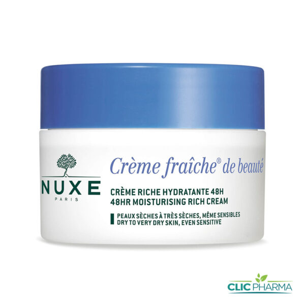 NUXE CREME FRAICHE RICHE HYDRATANTE 48H 50ML