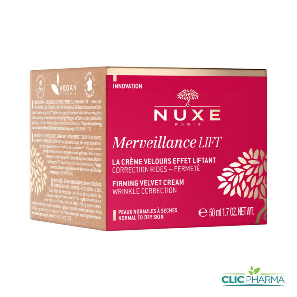 NUXE MERVEILLANCE LIFT CREME VELOURS EFFET LIFTANT 50ML