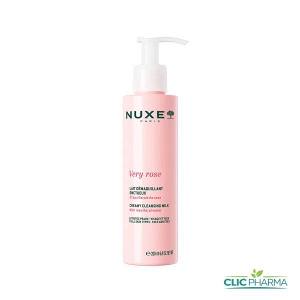 NUXE VERY ROSE LAIT DÉMAQUILLANT 200ML