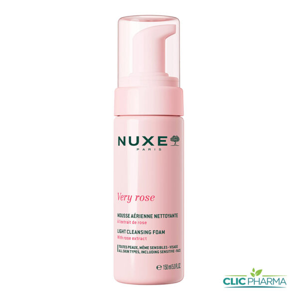 NUXE VERY ROSE MOUSSE NETTOYANTE 150ML