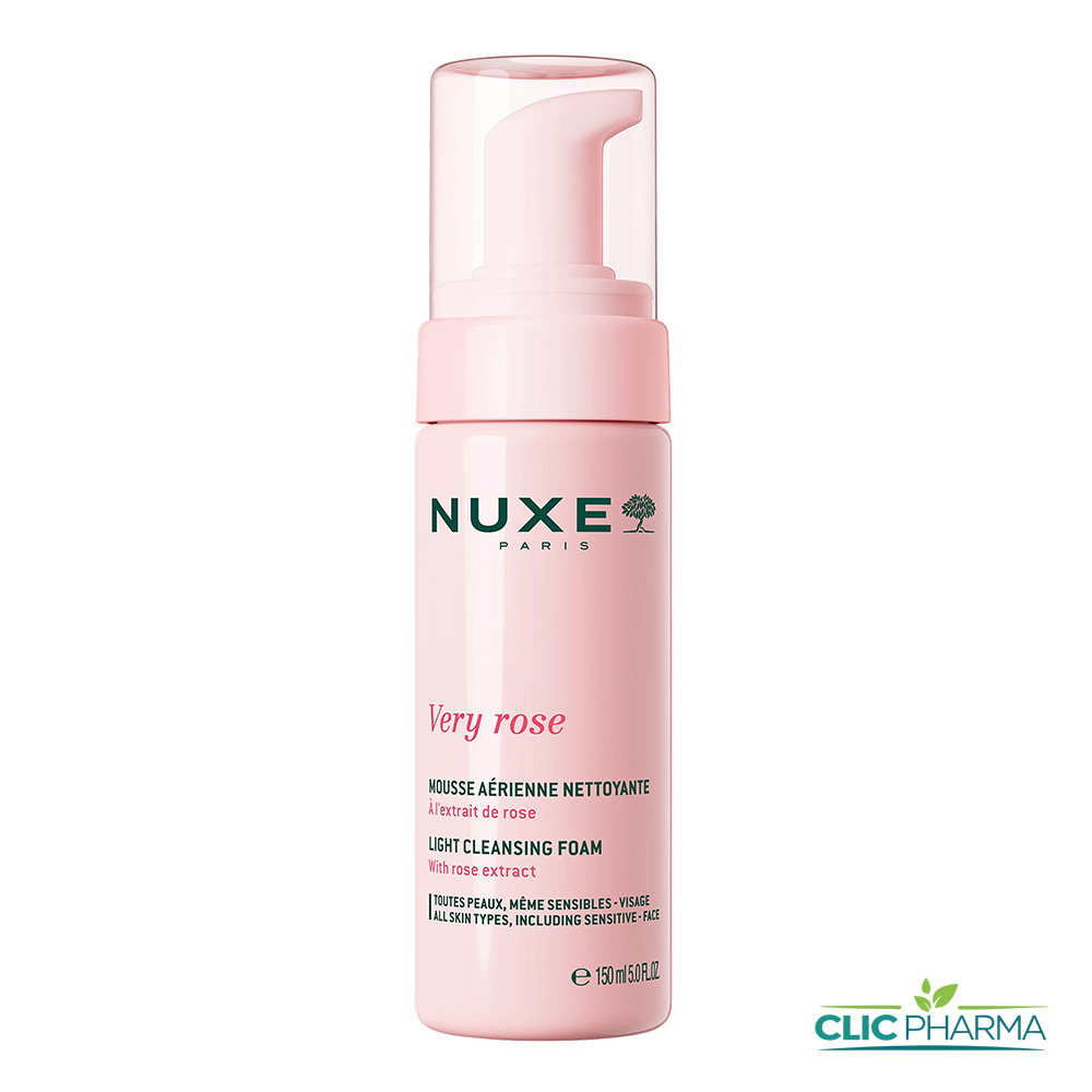 NUXE VERY ROSE MOUSSE NETTOYANTE 150ML