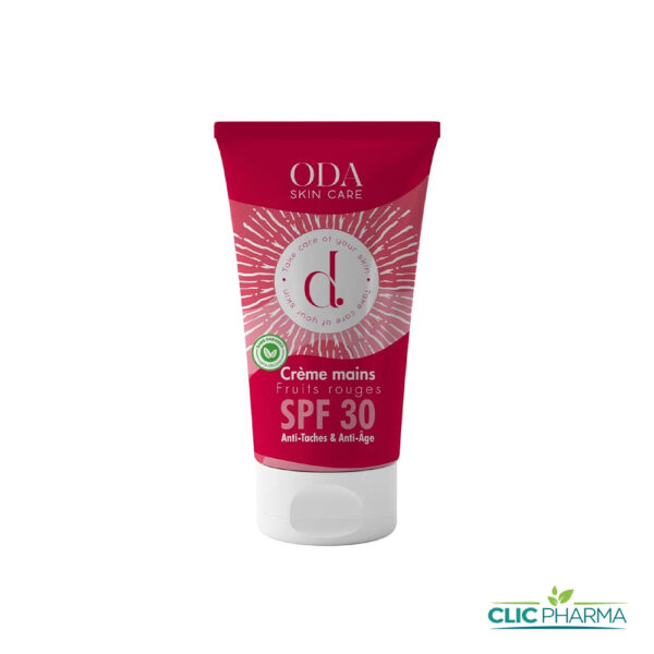 ODA CRÈME MAIN FRUIT ROUGE SPF30 50 ML
