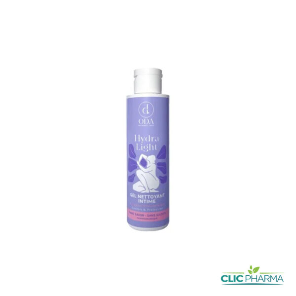 ODA HYDRA LIGHT GEL NETTOYANT INTIME 150ML