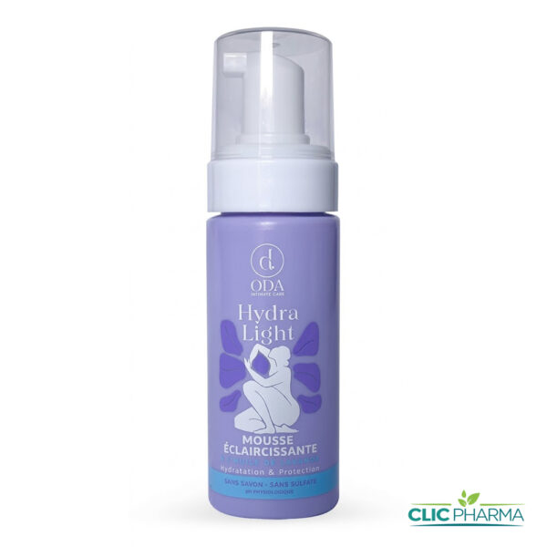 ODA HYDRA LIGHT MOUSSE ECLAIRCISSANTE INTIME 150ML