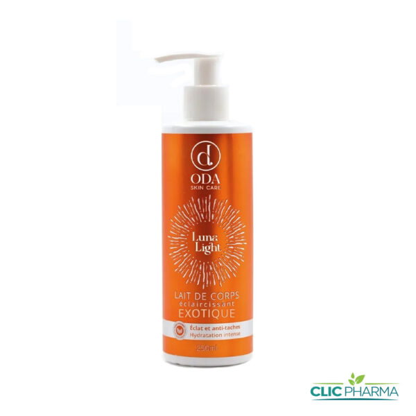 ODA LAIT DE CORPS ÉCLAIRCISSANT EXOTIQUE 250 ML
