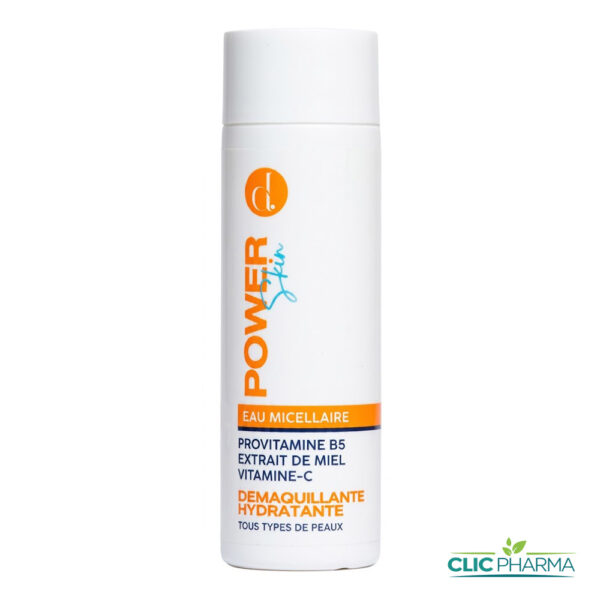 ODA POWER SKIN EAU MICELLAIRE VITAMINE C 200ML