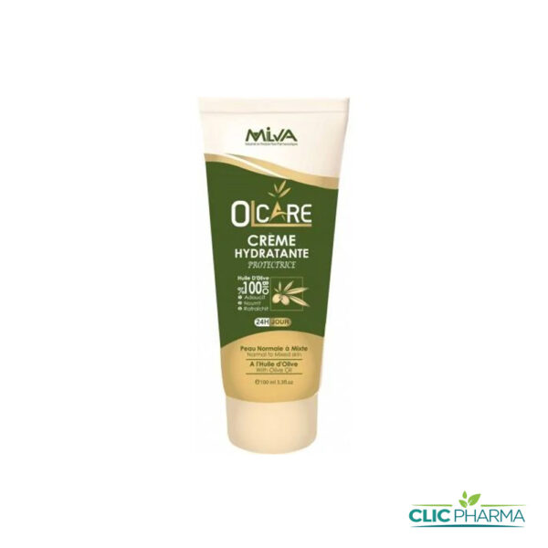 OLCARE CRÈME HYDRATANTE PROTECTRICE À L'HUILE D'OLIVE 100ML